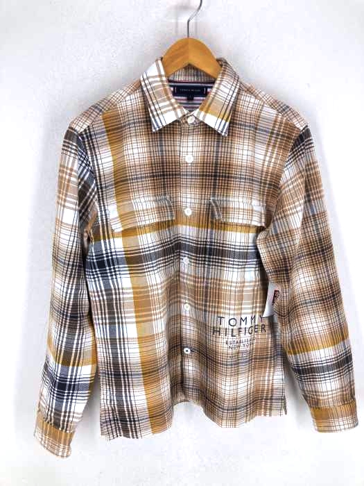 TOMMY HILFIGER(トミーヒルフィガー) Shadow Check Relaxed Fit Overshirt メンズ JPN：S