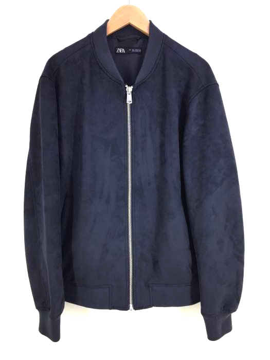 ZARA(ザラ) フェイクスエード ボンバージャケット メンズ L