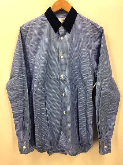 COMME des GARCONS SHIRT(コムデギャルソンシャツ) 襟切替えストライプシャツ メンズ JPN:S