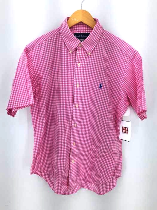 RALPH LAUREN(ラルフローレン) ギンガムチェックシャツ メンズ import：L