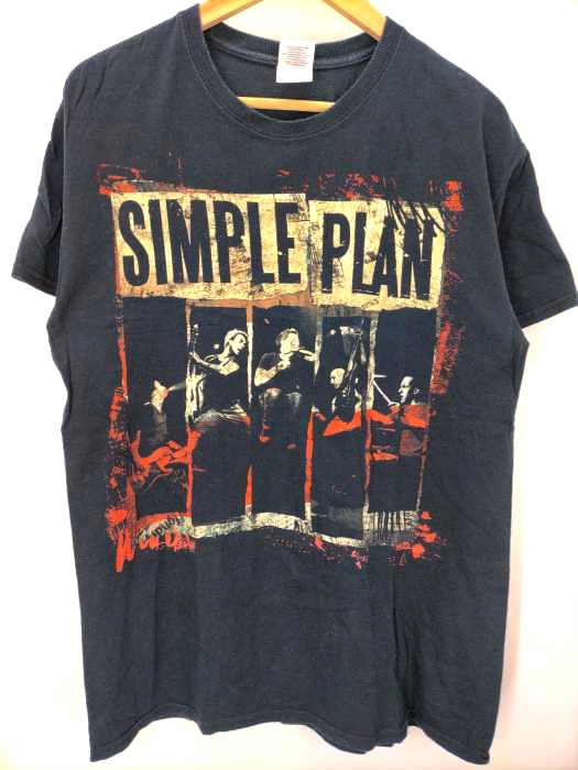 USED古着(ユーズドフルギ) SIMPLEPLAN ASIA TOUR 2013 Tシャツ メンズ JPN:M