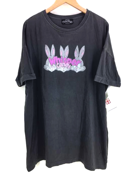 CANDY STRIPER(キャンディーストリッパー) WHISPER CANDY S/S BIG TEE レディース 2