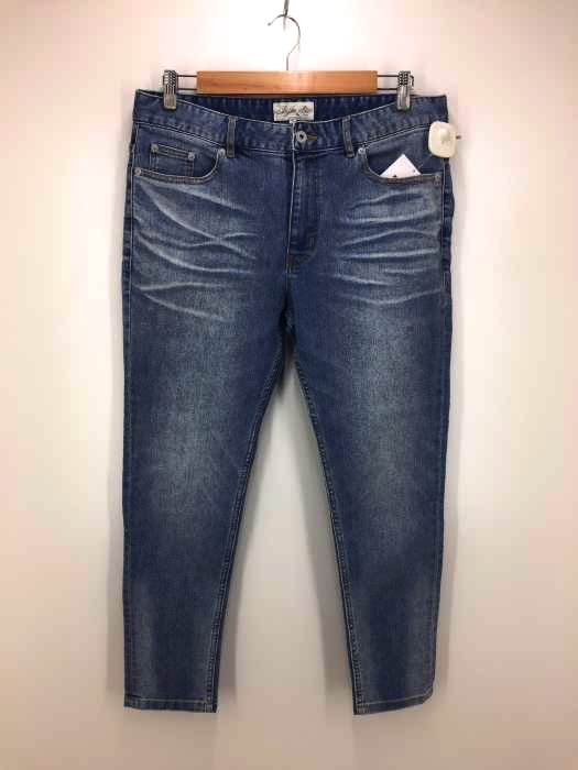 The DUFFER of ST.GEORGE(ザダファーオブセントジョージ) LINEN DENIM:麻混ストレッチ スキニーデニム メンズ XL