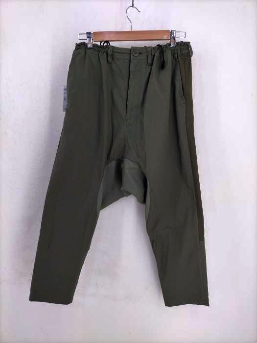 Ground Y Yohji Yamamoto(グラウンドワイ ヨウジヤマモト) 21AW Material Patchwork Deep Sarrouel Pants メンズ JPN：1