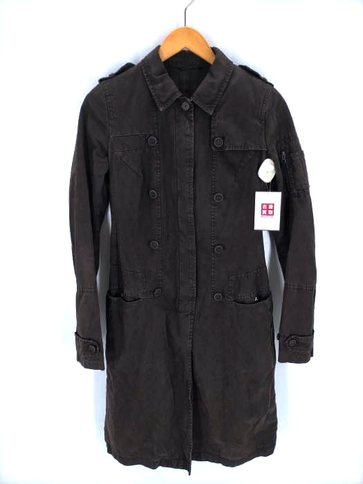 ニールバレット NEIL BARRETT 製品染めボタンミリタリーコート レディース JPN:XS