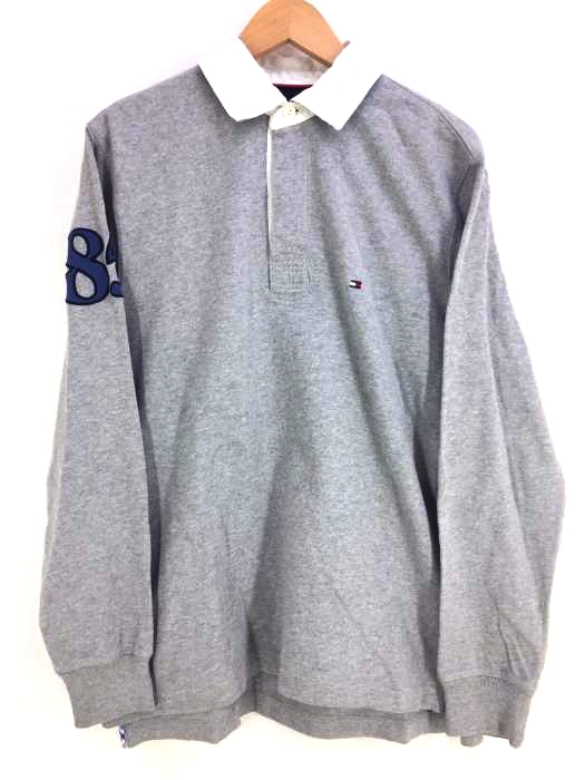 トミーヒルフィガー TOMMY HILFIGER フリーブ ナンバリング 85 ポロシャツ メンズ JPN：L