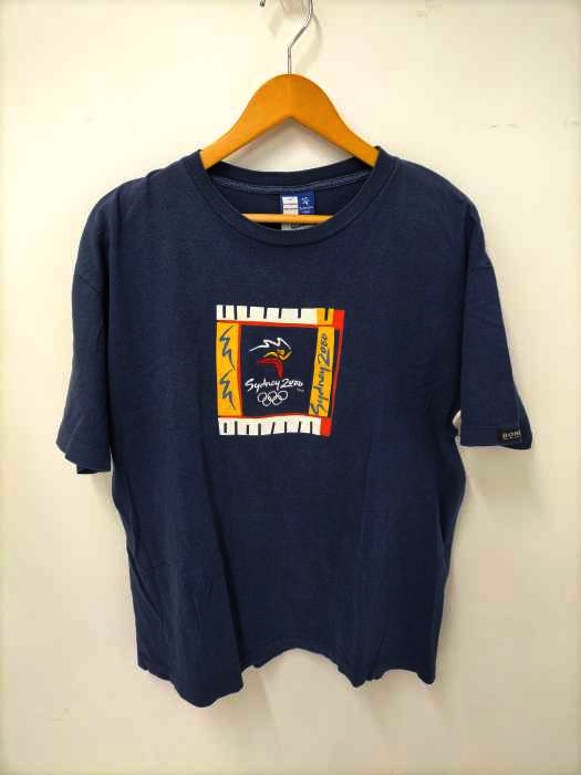 USED古着(ユーズドフルギ) SYDNEY 2000 オーストラリア製 Tシャツ メンズ import：L