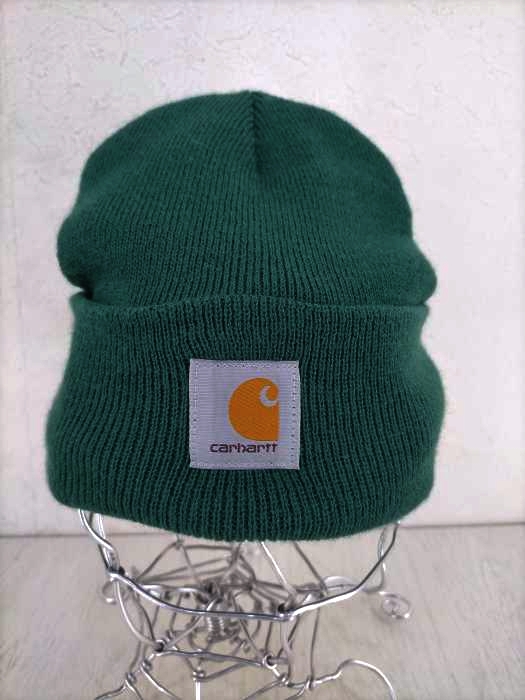Carhartt(カーハート) カナダ製 ロゴ刺繍ニット帽 メンズ 表記無