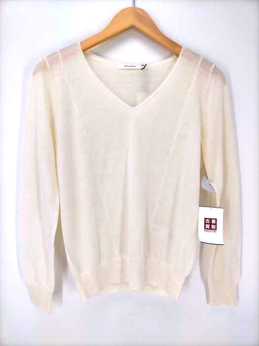 moussy(マウジー) STANDARD V NECK SWEATER レディース  FREE