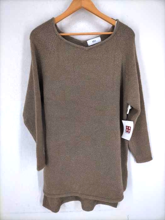 AZUL by moussy(アズールバイマウジー) BELT SET V NECK KNIT TUNIC レディース  S