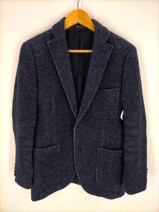 AQUASCUTUM(アクアスキュータム) パイル地2Bテーラードジャケット メンズ JPN：M