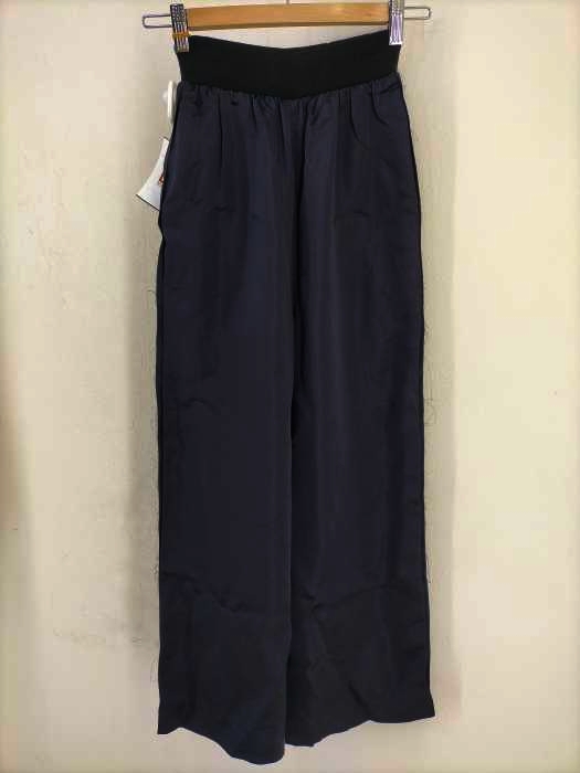 Maison Margiela(メゾンマルジェラ) 18SS 白タグ サテンイージーワイドパンツ レディース JPN：36