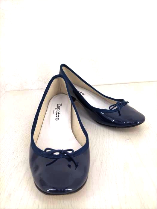 repetto(レペット) エナメル加工 ヒールパンプス レディース  38 1/2