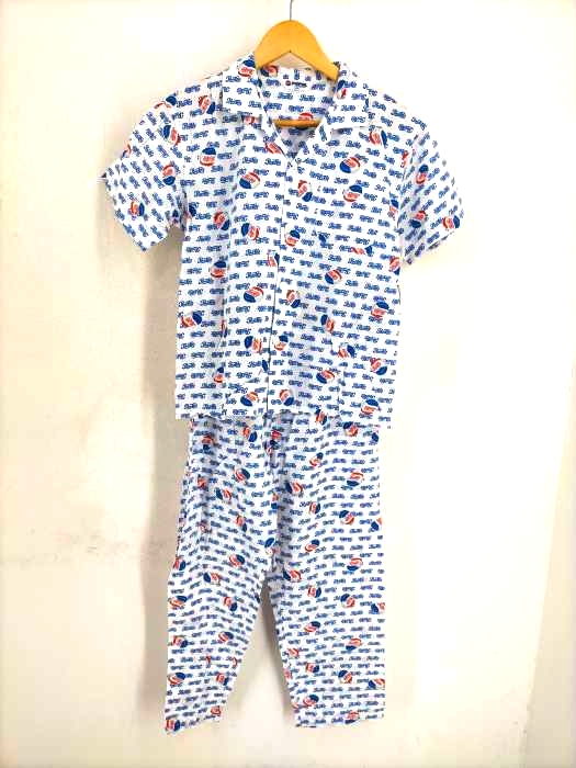 USED古着(ユーズドフルギ) PEPSI パジャマシャツセットアップ レディース  150