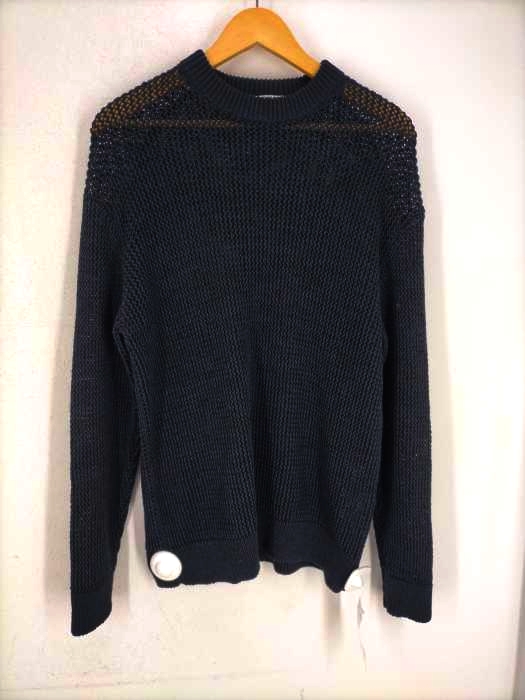 オーラリー FLAT YARN MESH KNIT ニット サイズ 3