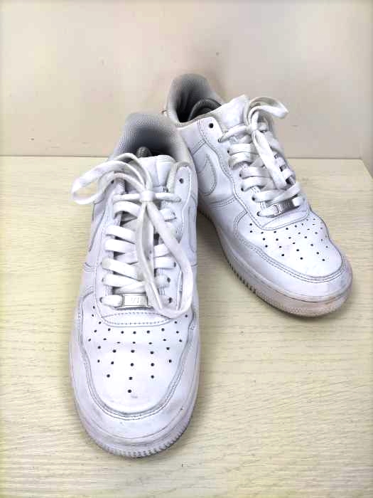 NIKE(ナイキ) AIR FORCE 1 '07 WHITE メンズ  27.5cm