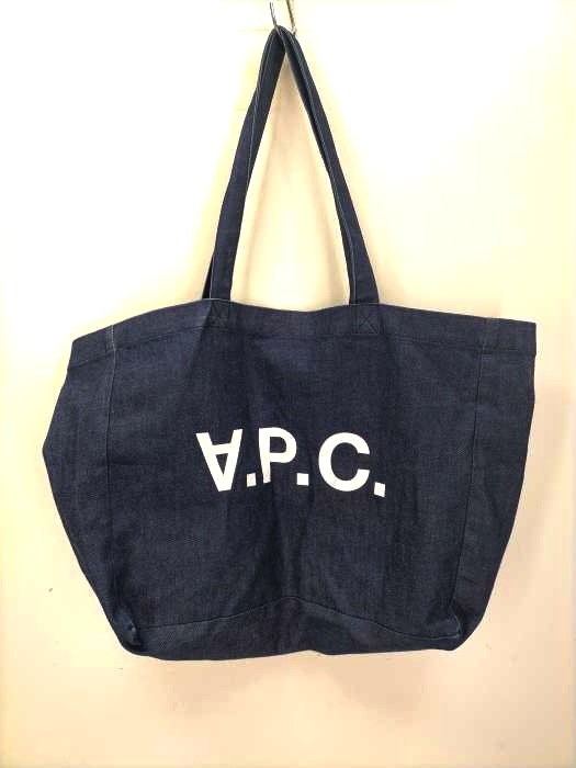 A.P.C.(アーペーセー) 反転ロゴ デニムトートバッグ レディース 表記無