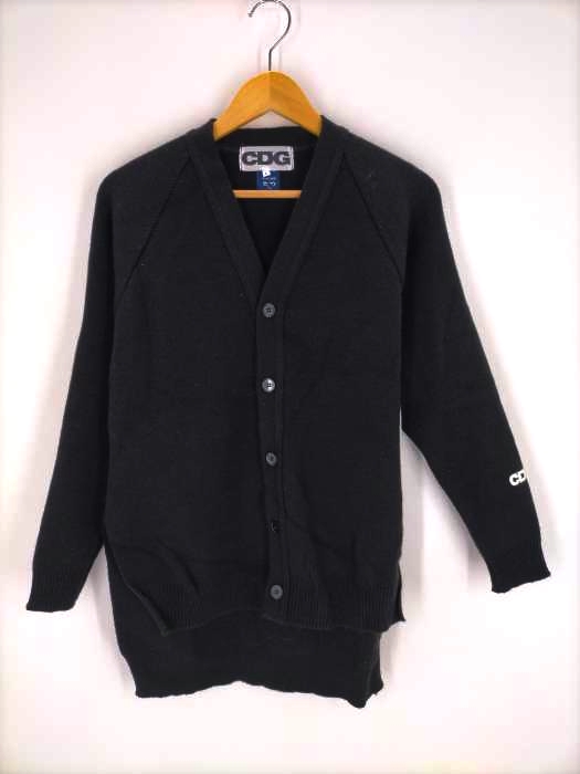 CDG COMME des GARCONS(シーディージー コムデギャルソン) AD2020 ロゴプリントカーディガン メンズ JPN：L