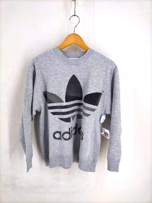 adidas(アディダス) トレフォイルロゴプリントスウェット メンズ JPN：M
