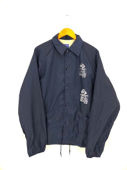ユーズドフルギ USED古着 {{IMP Print Sportswear}}  キャラクタープリント ナイロンコーチジャケット メンズ import：M