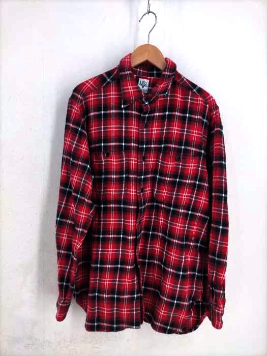 サウスツーウエストエイト SOUTH2 WEST8 18AW チェック柄 ワークシャツ メンズ JPN：M