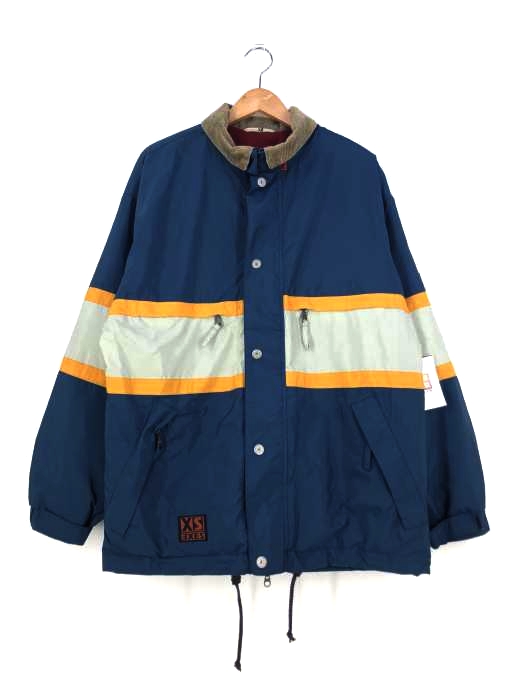 ユーズドフルギ USED古着 {{SYMPATEX}} 襟コーデュロイ 中綿ジャケット メンズ import：M