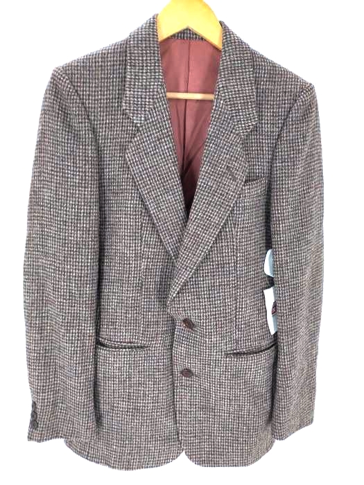 ハリスツイード Harris Tweed ウール 2Bテーラードジャケット ユニセックス メンズ JPN：36