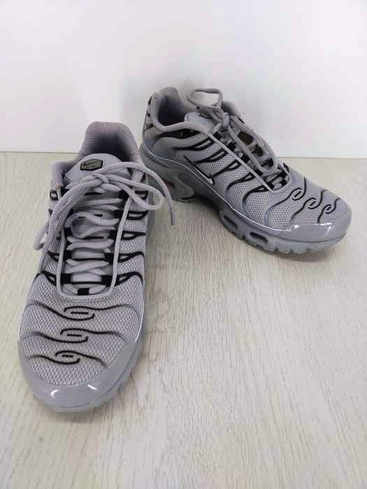ナイキ NIKE AIR MAX PLUS WOLF GREY/WHITE-BLACK メンズ JPN：25.5