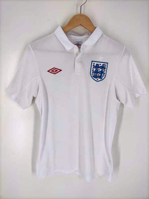 アンブロ UMBRO England 09-11 サッカーユニフォーム ゲームシャツ メンズ US：38