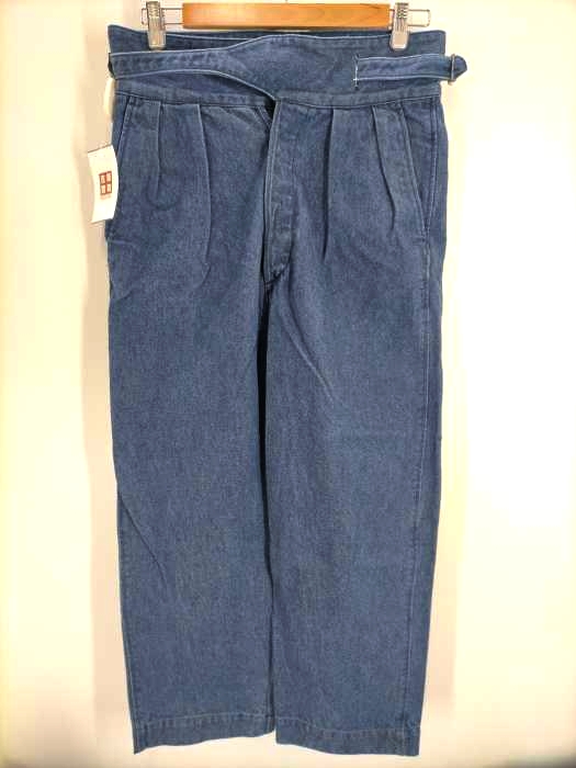 ブリティッシュカーキ BRITISH KHAKI 2タックデニムグルカパンツ メンズ  30