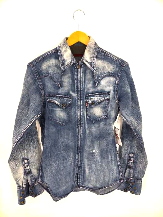 リーバイスレッド Levis RED REDTAB ジップアップデニムシャツ メンズ  l