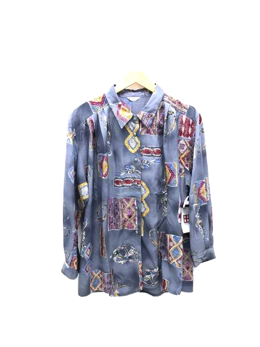 USED古着(ユーズドフルギ) 総柄ボタンシャツ メンズ  表記無