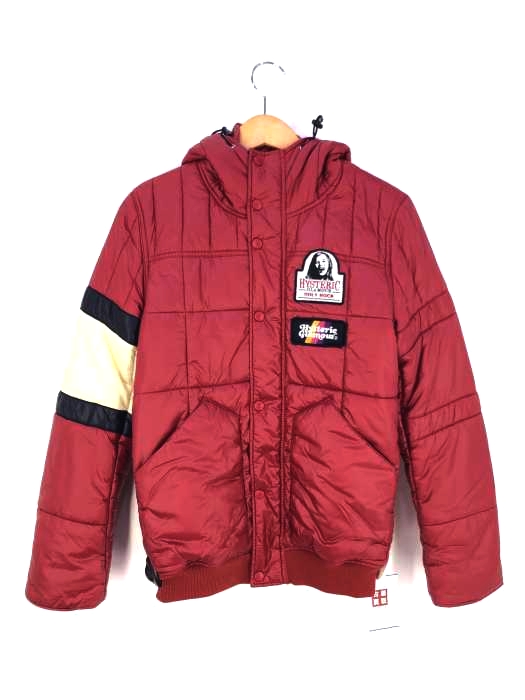 HYSTERIC GLAMOUR(ヒステリックグラマー) プリマロフト 中綿ジャケット ワッペン メンズ JPN：L