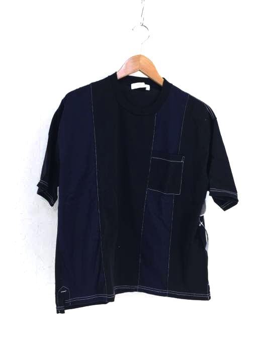 PUBLIC TOKYO(パブリックトーキョー) 再構築デザイン胸ポケットTシャツ メンズ トップス その他トップス