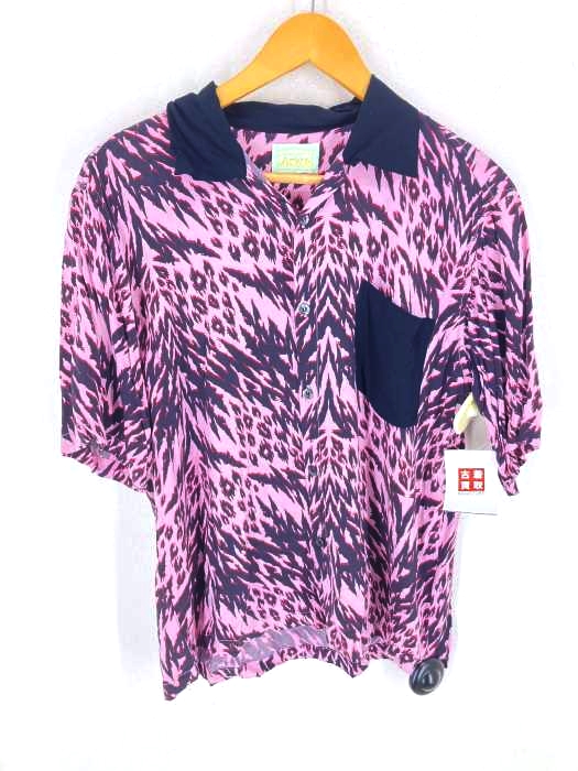 ARIES(アリーズ) ANIMAL HAWAIIAN アロハシャツ メンズ JPN：S