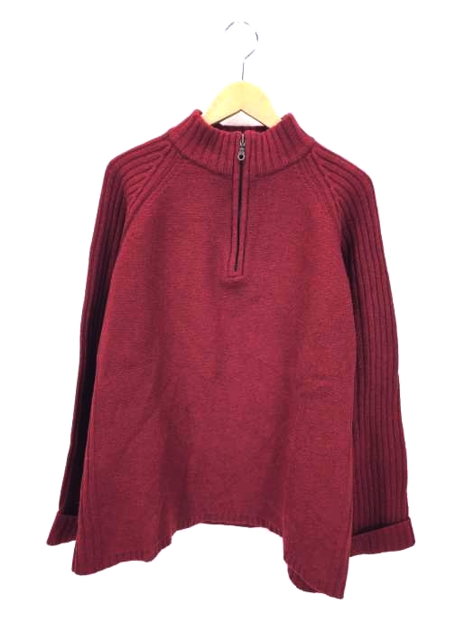 パタゴニア patagonia ハイネック 1/4ジップ ラグラン リブ編み ニット セーター メンズ JPN：M