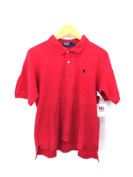 Polo by RALPH LAUREN(ポロバイラルフローレン) ポニー刺繍 鹿の子ポロシャツ メンズ JPN：L