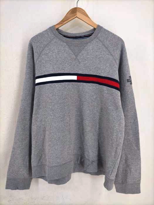 tommy jeans(トミージーンズ) フロントラインスウェット メンズ JPN：L
