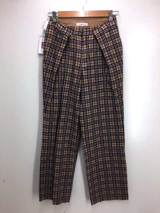 moussy(マウジー) VINTAGE PLAID REMAKE PANT レディース JPN：2