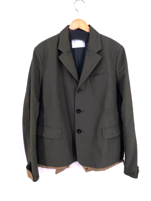 Sacai(サカイ) 22SS Cotton Weather Mix Jacket メンズ JPN：2