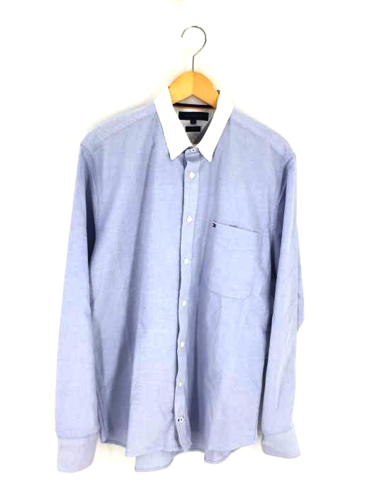 TOMMY HILFIGER(トミーヒルフィガー) Stretch BD長袖シャツ メンズ JPN：XL