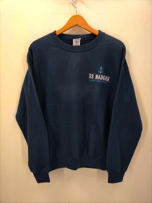 GILDAN SS BADGER LAKE MICHIGAN クルーネックスウェット メンズ JPN：M