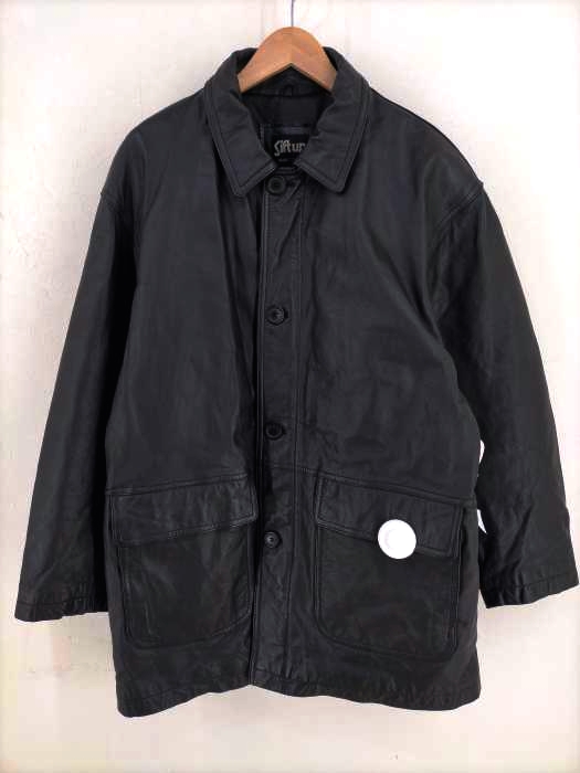 USED古着(ユーズドフルギ) レザーカーコート メンズ JPN：XL