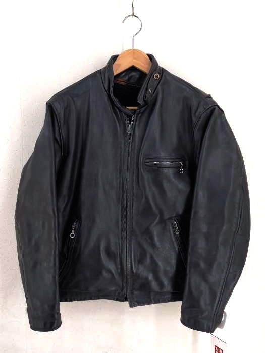 Schott(ショット) USA製 641 ライナー付き シングルライダース メンズ US：38