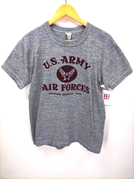 バズリクソンズ BUZZ RICKSONS  U.S.AIR FORCE 杢グレー 霜降りTシャツ メンズ JPN：M