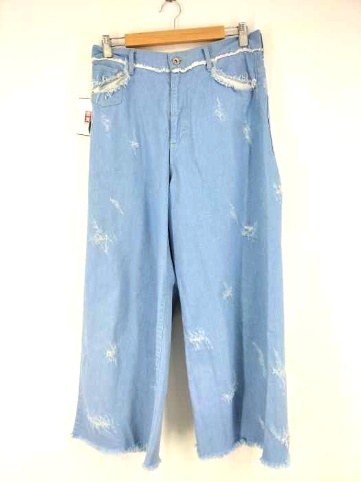 エドウィナホール Edwina Horl 19SS damage wide denim pants  メンズ JPN：XS