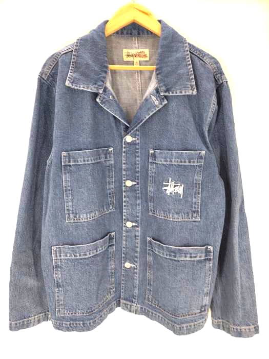 ステューシー Stussy DENIM CHORE JACKET メンズ JPN：M