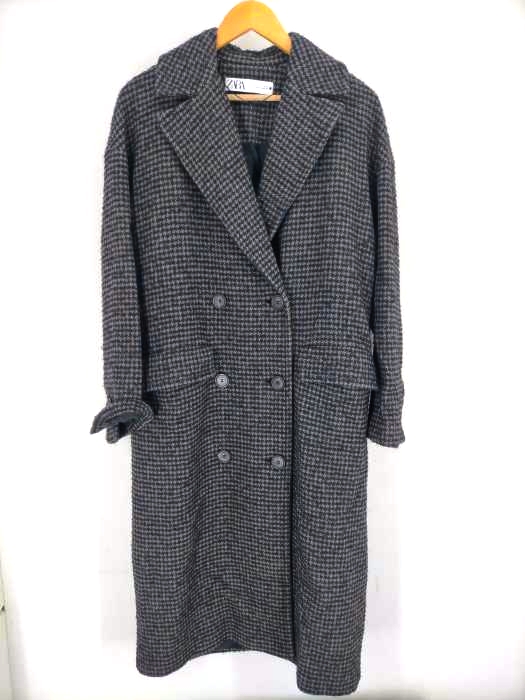 ザラ ZARA Oversized checked coat レディース JPN：S