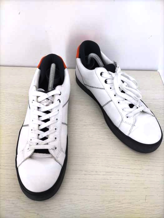 ザラ ZARA ローカット レザースニーカー メンズ EUR：43