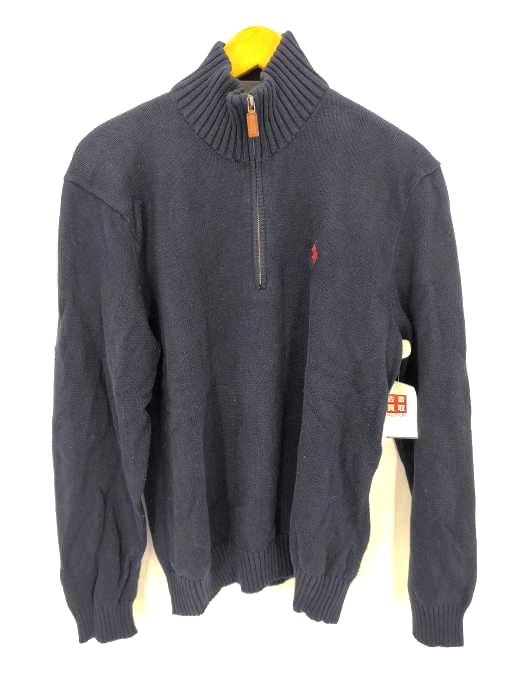 ポロラルフローレン POLO RALPH LAUREN ハーフジッププルオーバーニット メンズ JPN：M